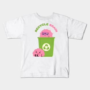 Recycle Brain Kids T-Shirt